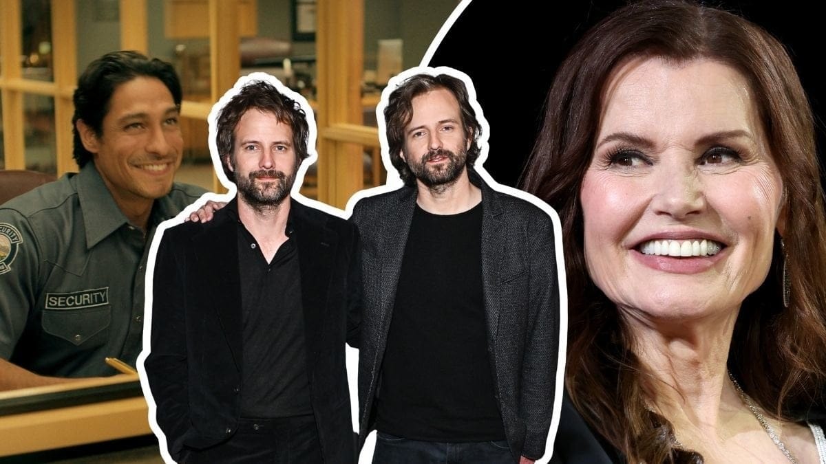 Duffer-bröderna och Geena Davis