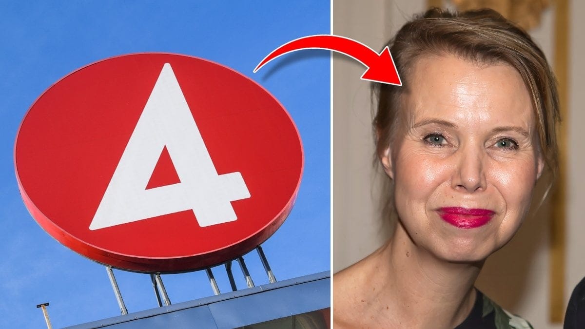 TV4-kanalens logga och SVT:s vd Anne Lagercrantz.