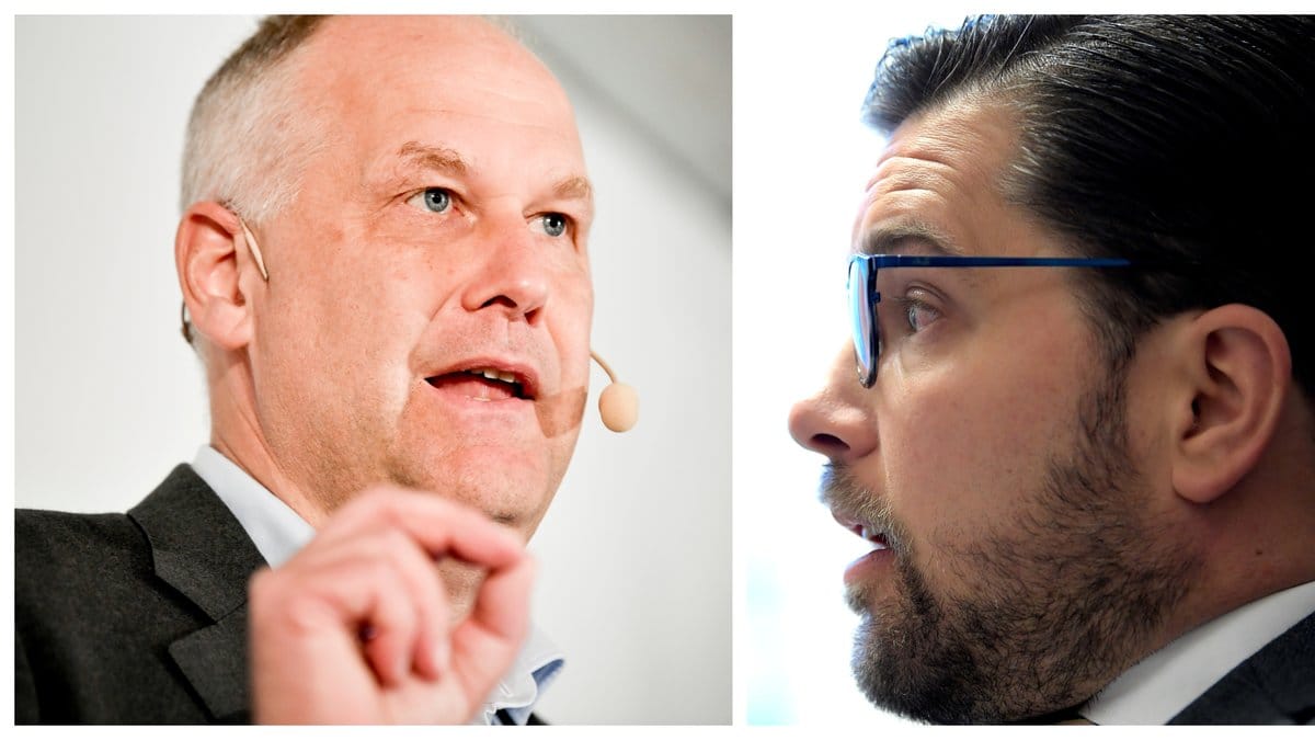 Jonas Sjöstedt (V) går framåt i ny mätning.