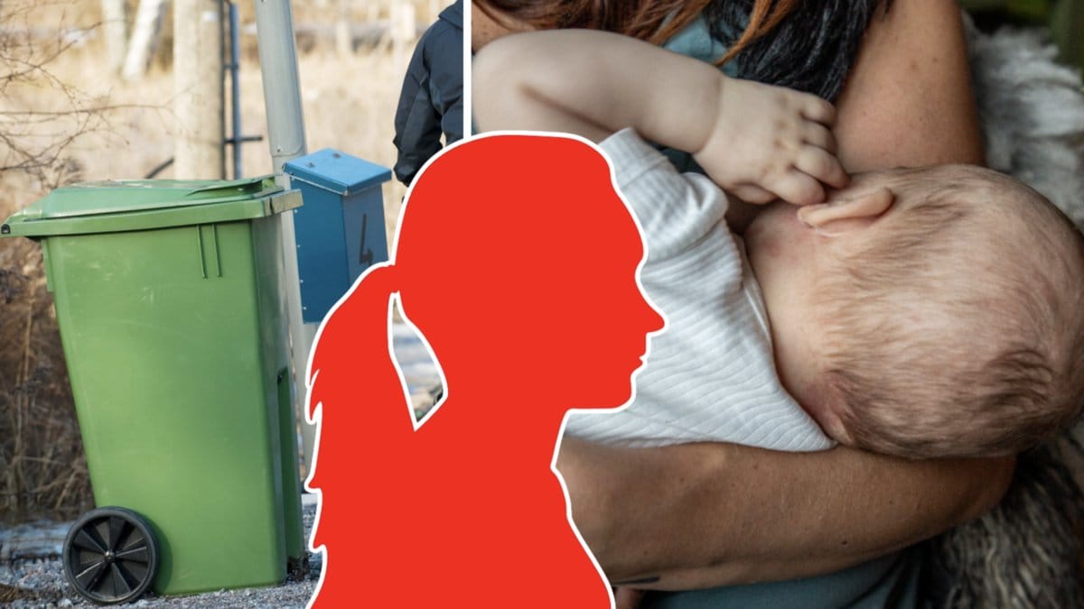 Nyfödd bebis ska ha hittats i soptunna