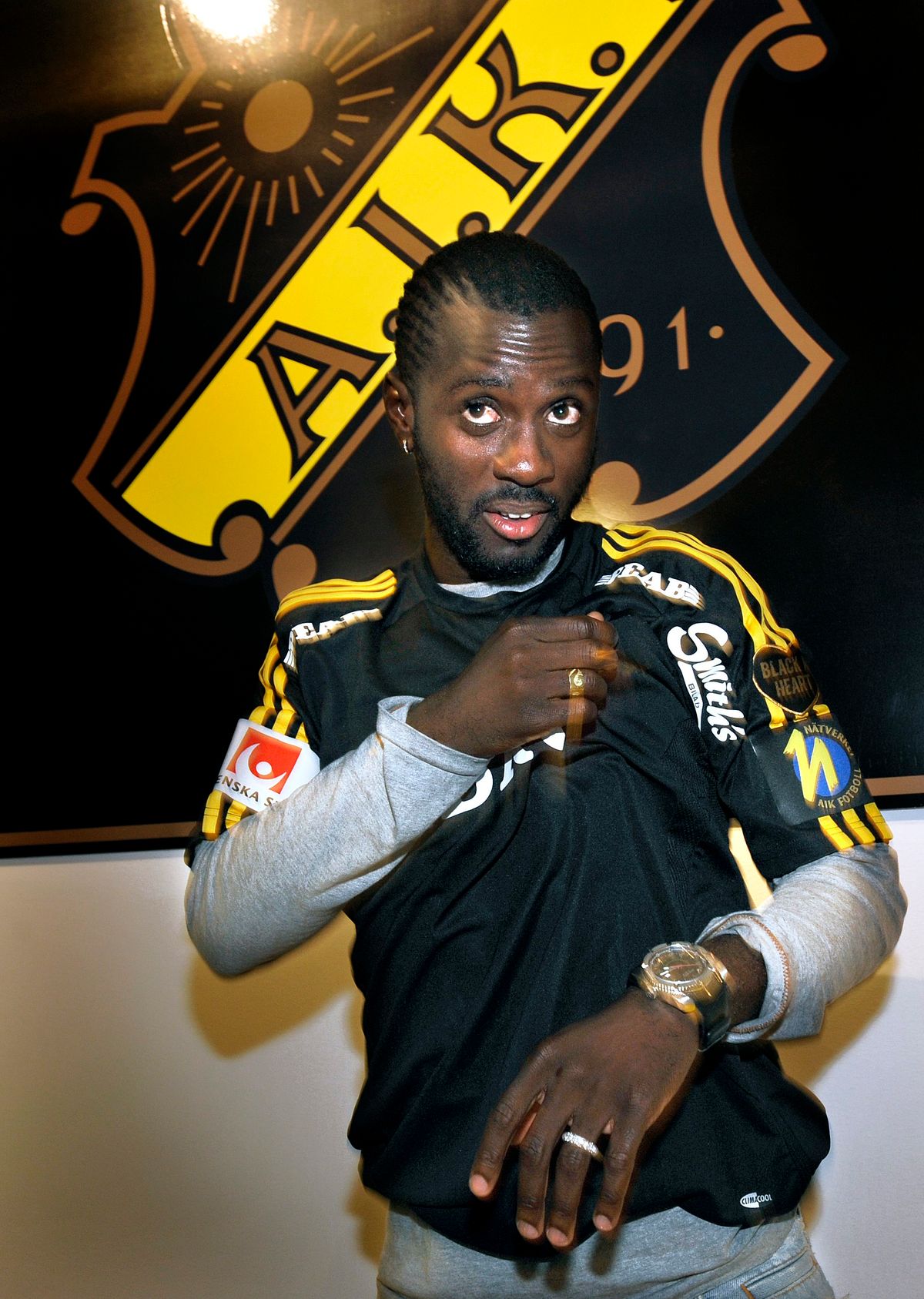 Dulee johnson fotbollsspelare i AIK 