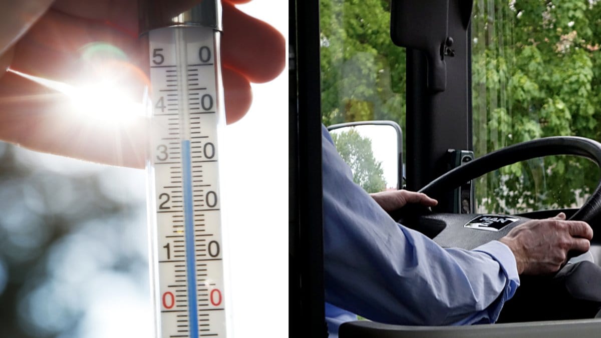 En manlig busschaufför har anmält sin arbetsgivare till justitieombudsmannen