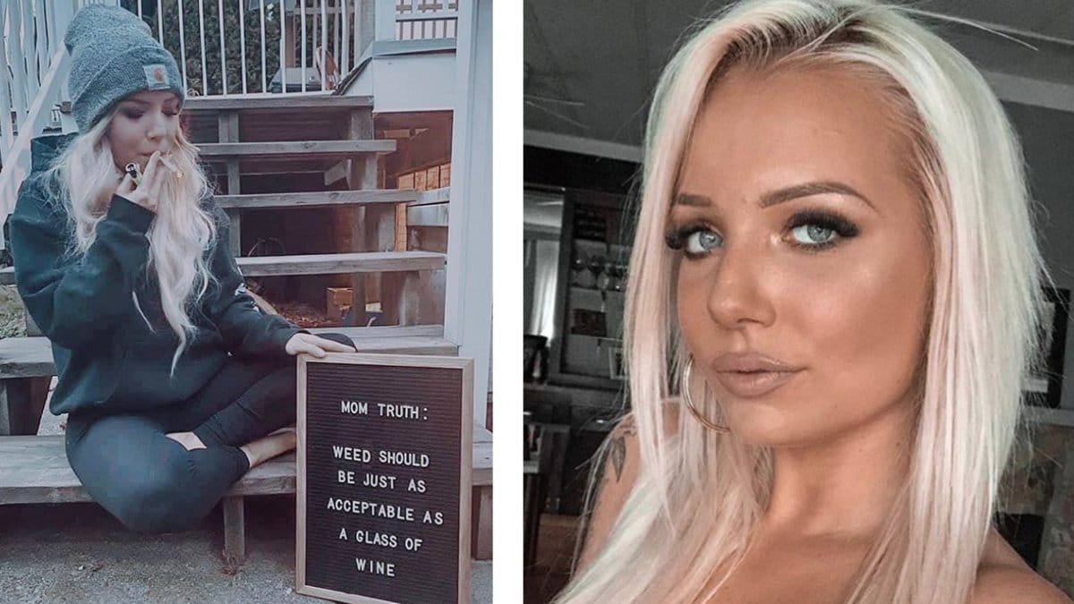 Caitlin-Fladager-roker-cannabis-for-att-bli-en-battre-mamma