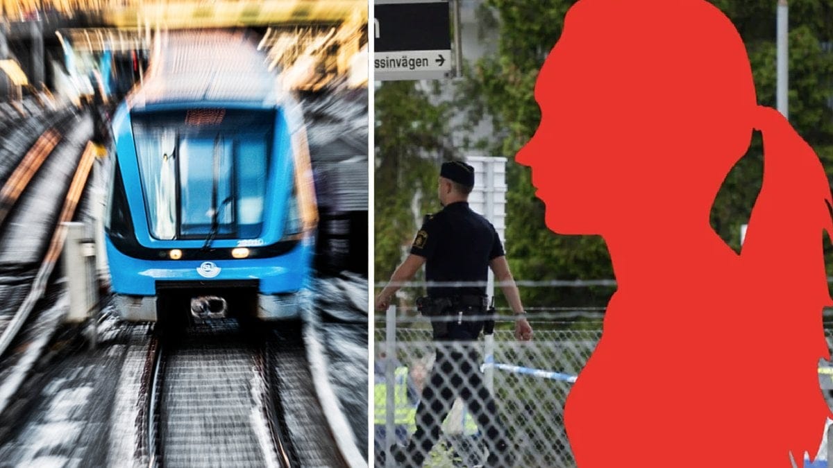 I början av juli i år knuffade en kvinna ned en äldre man på tunnelbanespåret i Hökarängen.