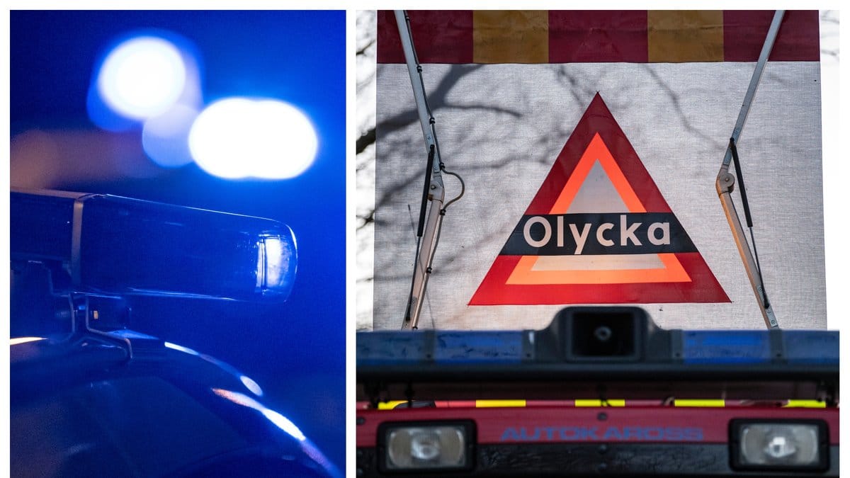 Olyckan inträffade på E6.