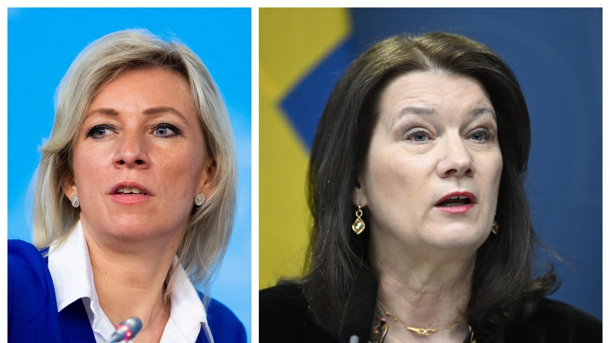 Utrikesminister Ann Linde (S) anklagas, av Rysslands utrikesdepartement, för att sprida propaganda.