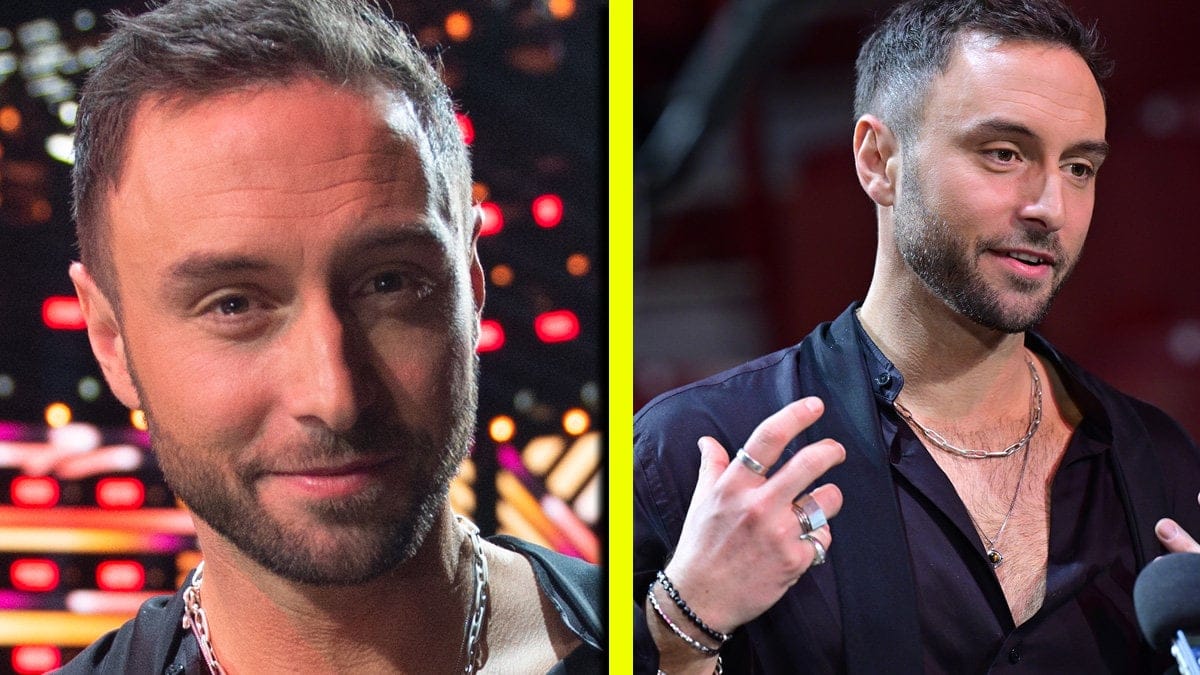 Måns Zelmerlöw intervjuas