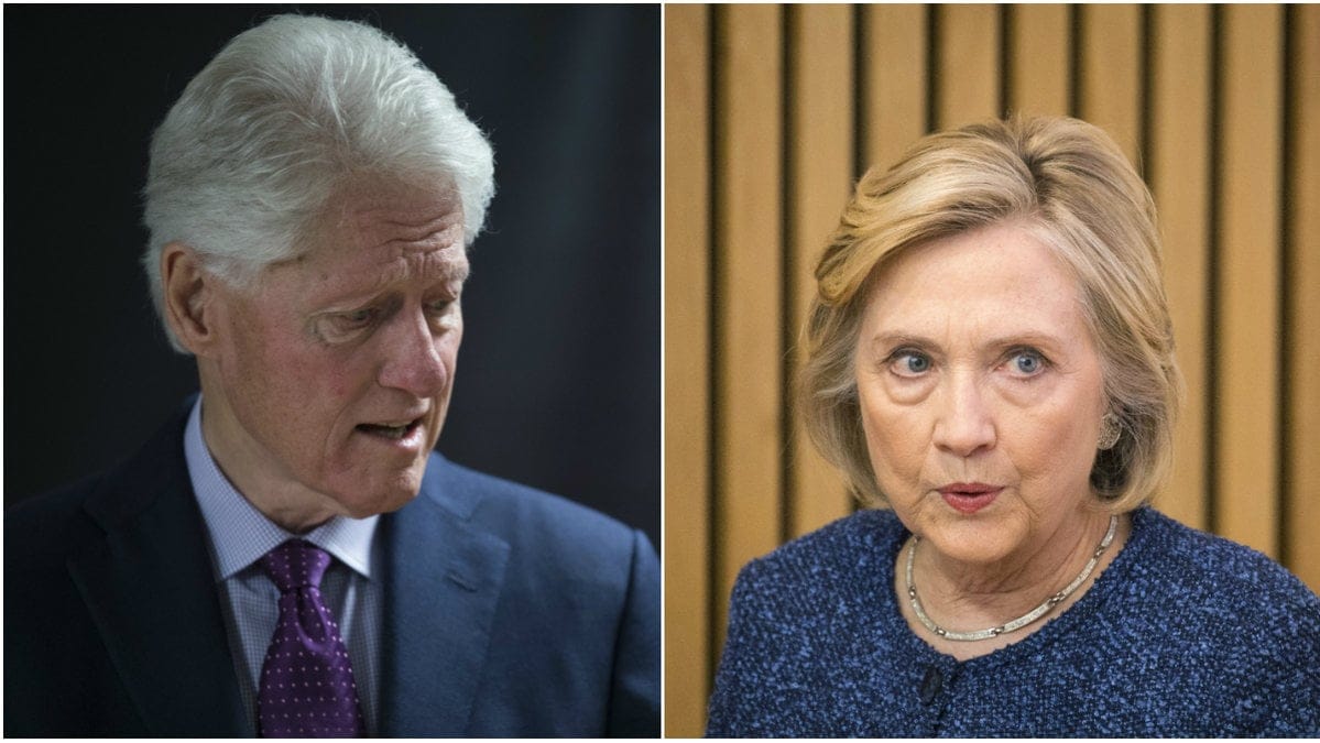 Hillary och Bill Clinton
