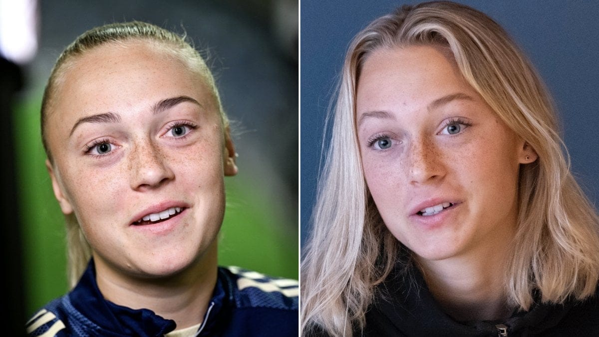 Mittfältaren Hanna Bennison spelar för Sverige i fotbolls-VM 2023. 