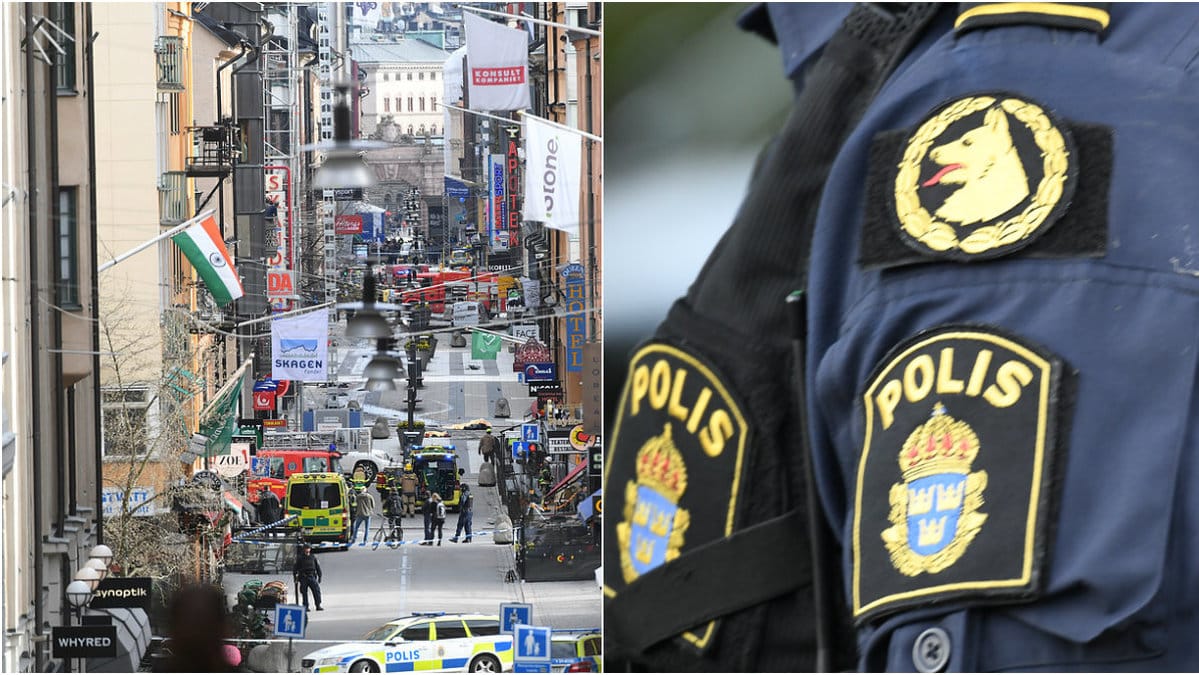 Drottninggatan, folkmassa.