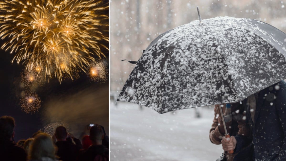 Här blir det bäst väder på nyårsafton!