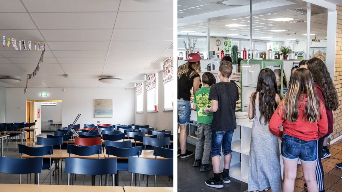 Kritik mot krisberedskap i skolmatsalen: Barnen grät när vi hämtade dem