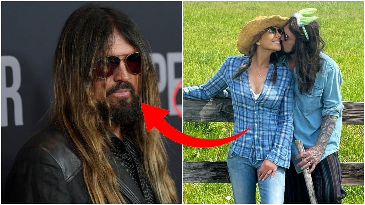 Billy Ray Cyrus och Elizabeth Hurley.