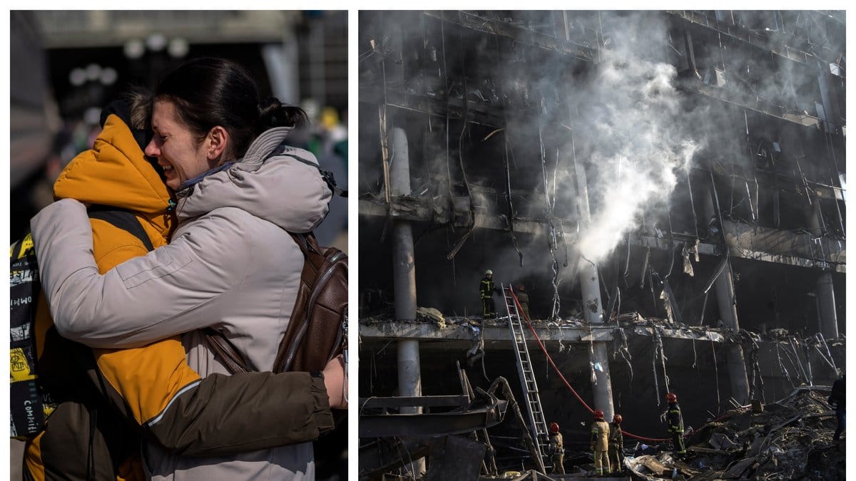 Kriget i Ukraina har pågått i en månads tid.