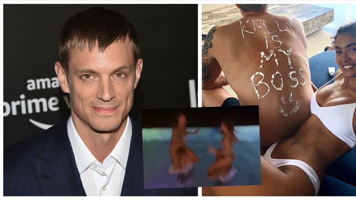 Joel Kinnamans och Kelly Gales vilda firande.