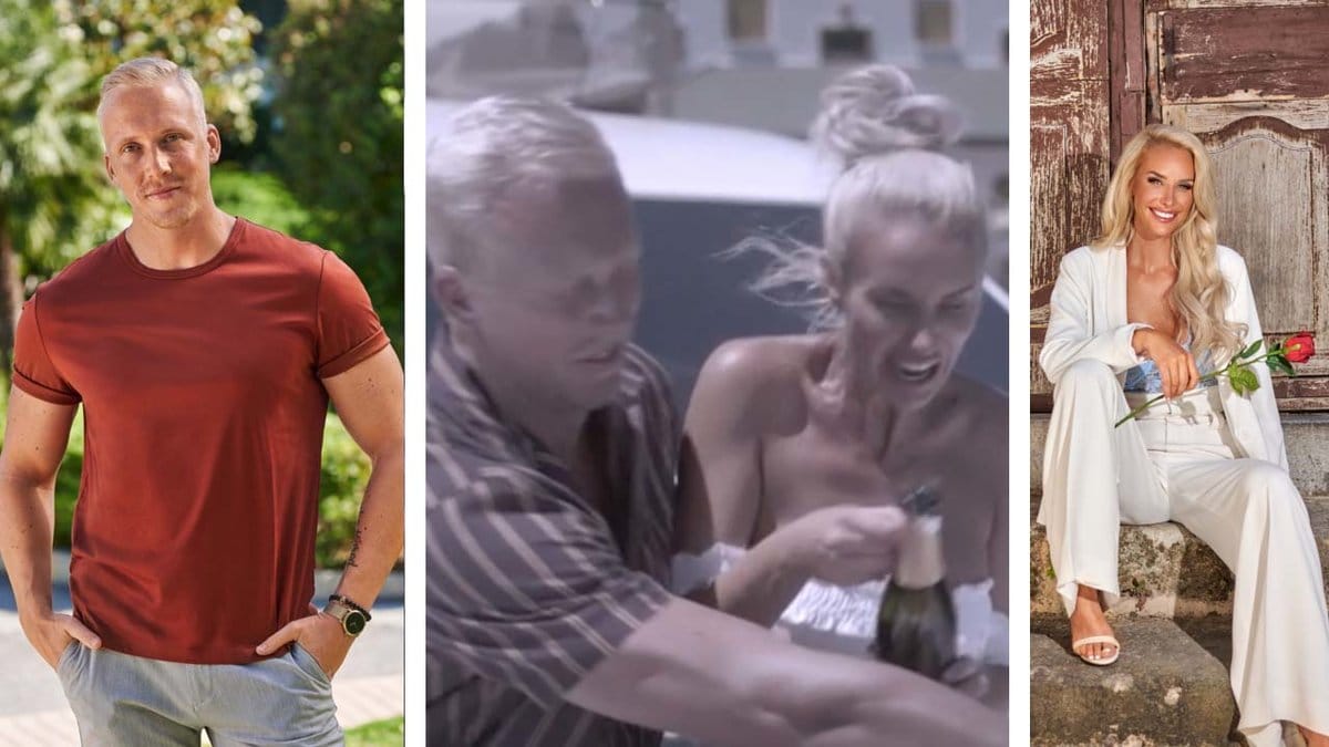Julia och Jesper i Bachelorette