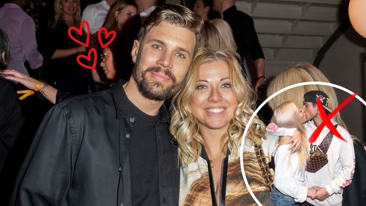 Sigrid Bernson tillsammans med Robin Bengtsson och Samir Badran