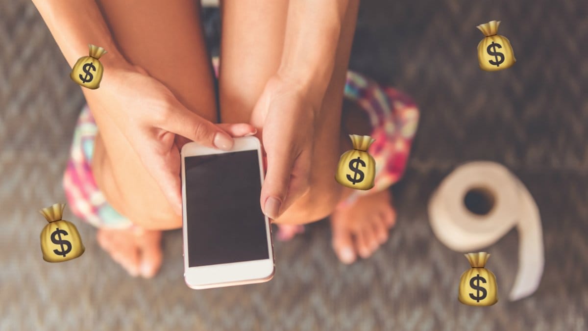 Tjäna tusentals kronor – för att gå på toaletten.