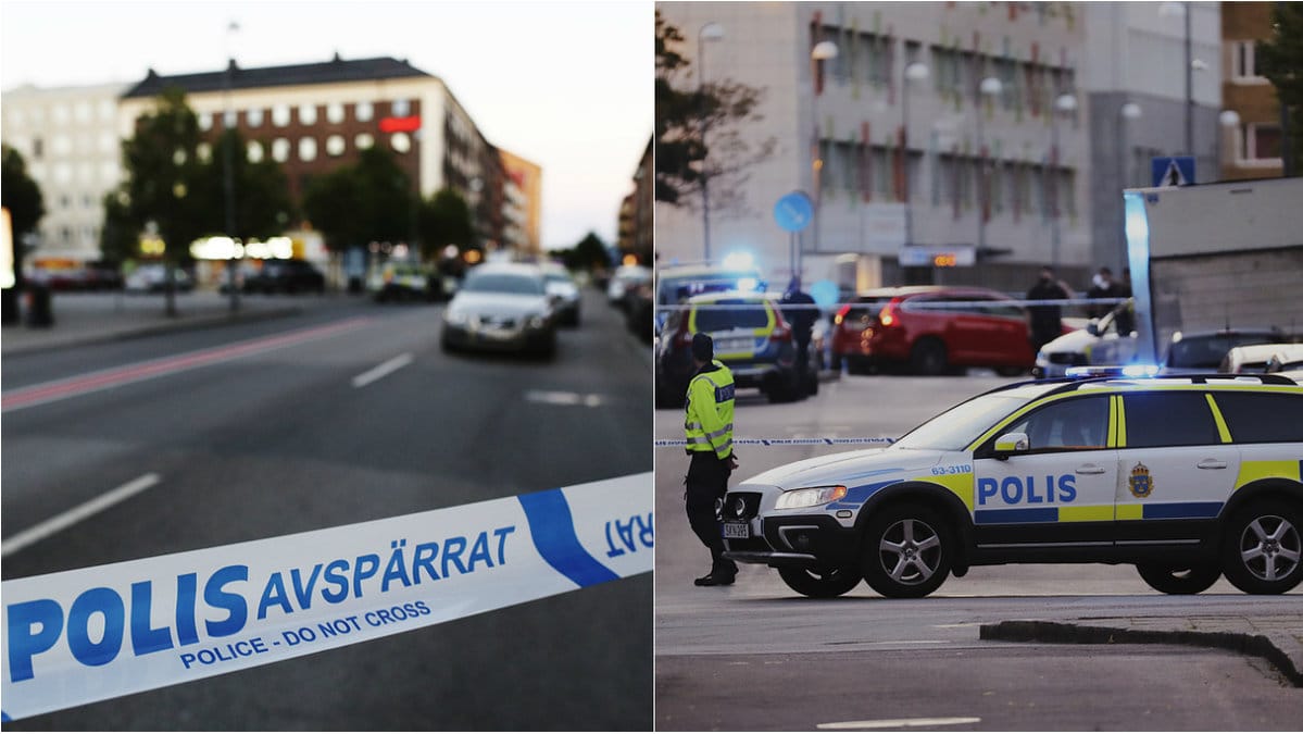 Skottlossning i centrala Helsingborg – fyra skadade. 