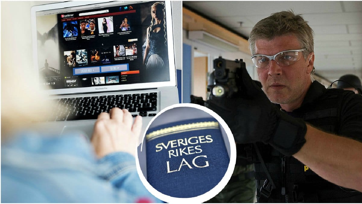 Swefilmer, lagbok och Johan Falk
