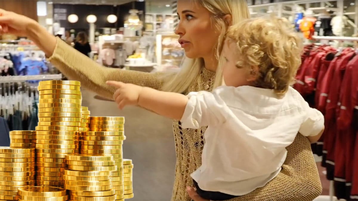 Ida Wargs följare rasar över shoppingklippet.