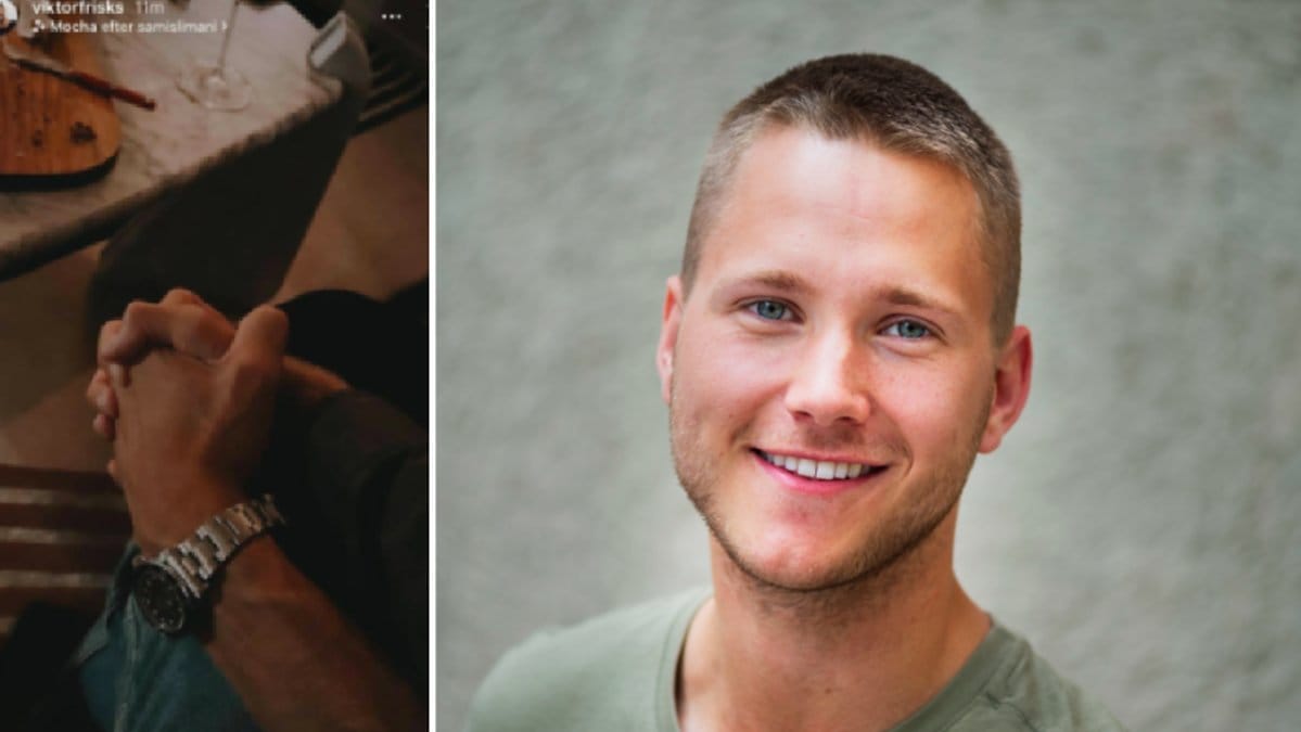 Viktor Frisk har gått och blivit upp över öronen förälskad!