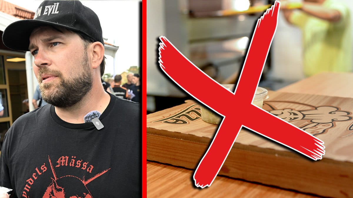 Jimmie Åkesson och Bedårande barn ställer in konsert på pizzeria