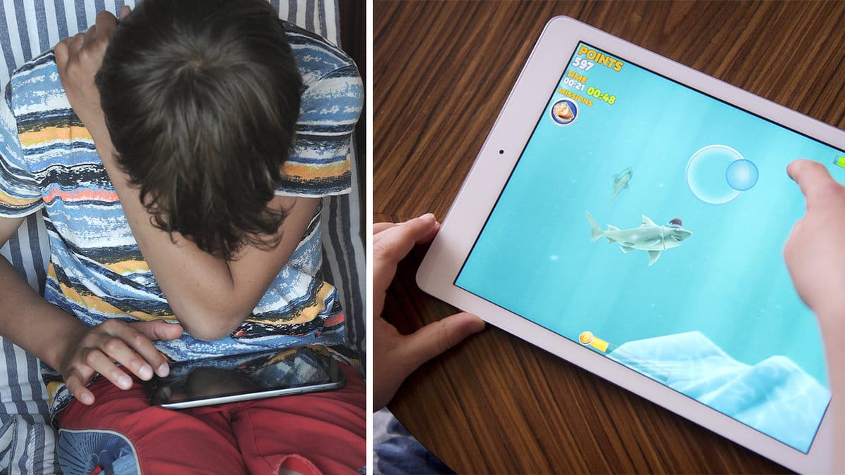 Barn kan utveckla ADHD av för mycket skärmtid.
