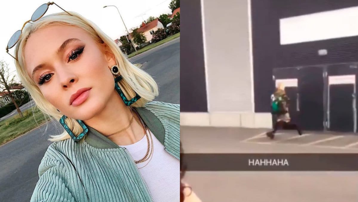Zara Larsson har hamnat i blåsväder.