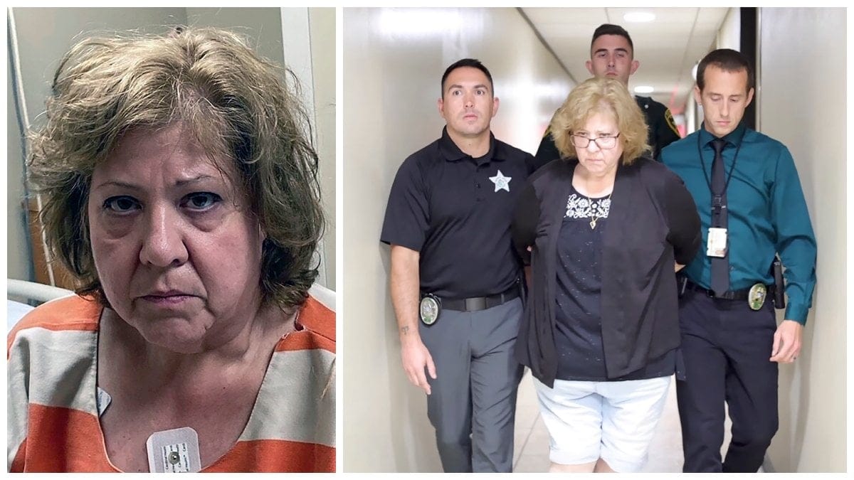 Susan Lorincz och Susan Lorincz efter att hon gripits