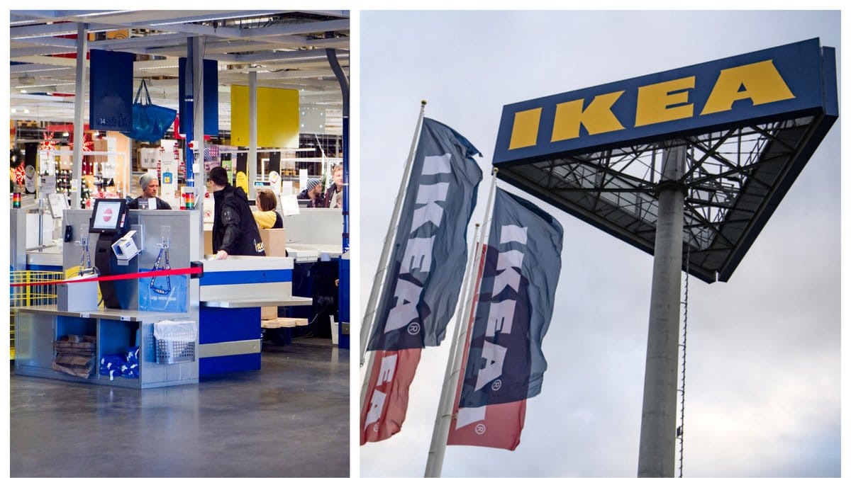 Kvinnan döms till dagsböter för stölden på Ikea.