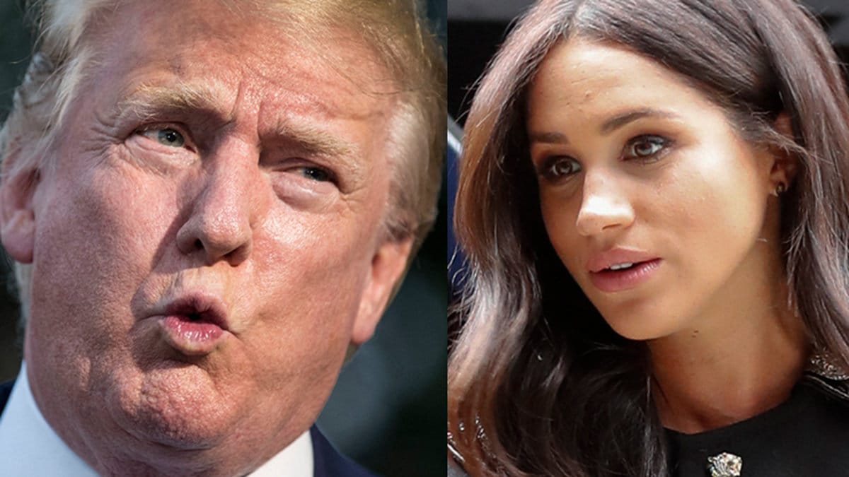 Donald Trump och Meghan Markle