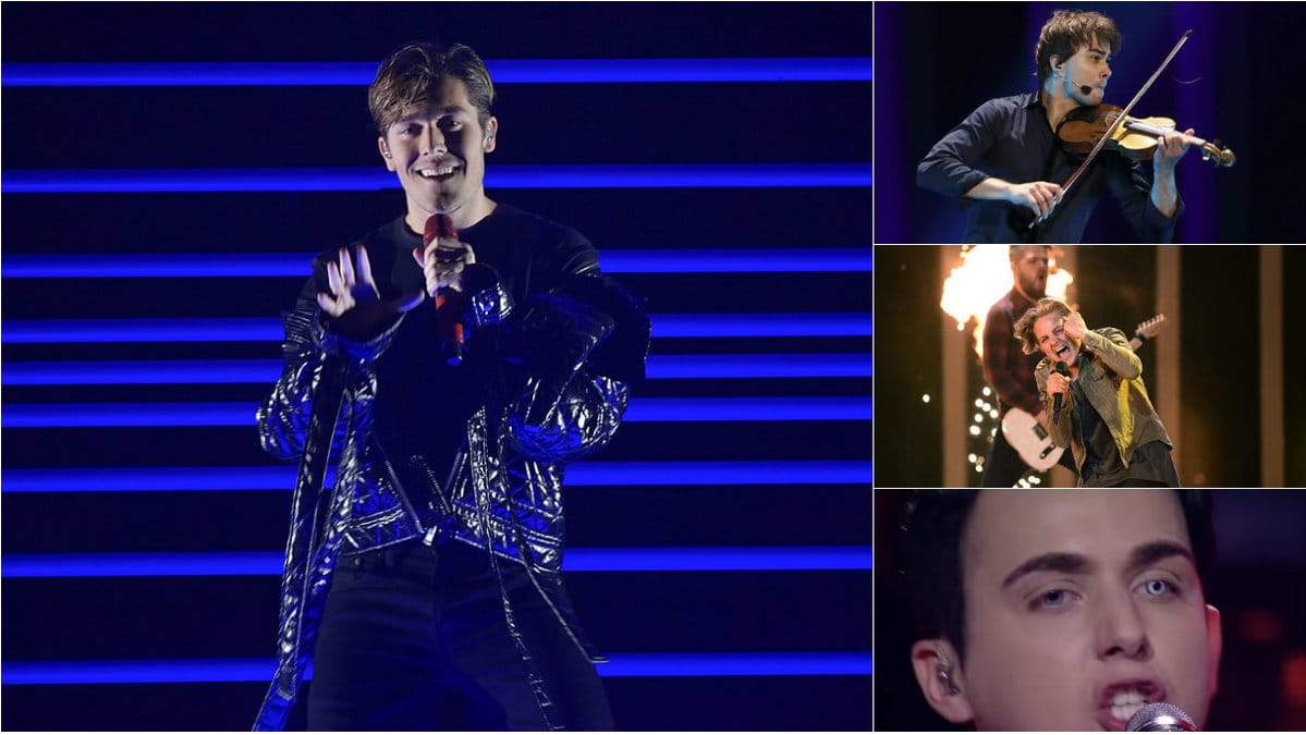 Benjamin Ingrosso, Melovin, Alexander Rybak, AWS