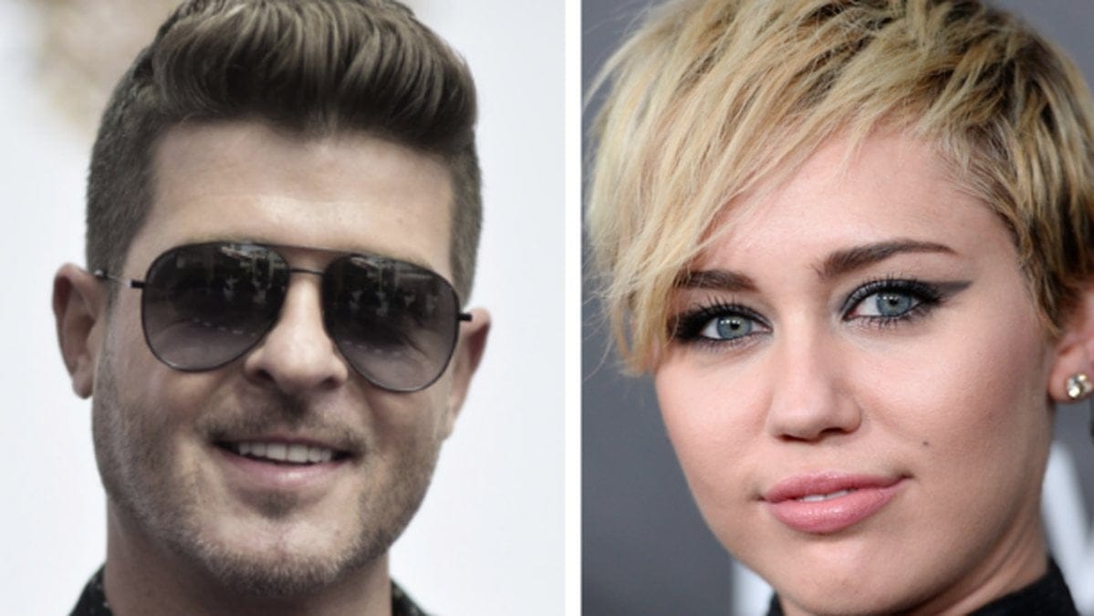 Miley Cyrus, Robin Thicke