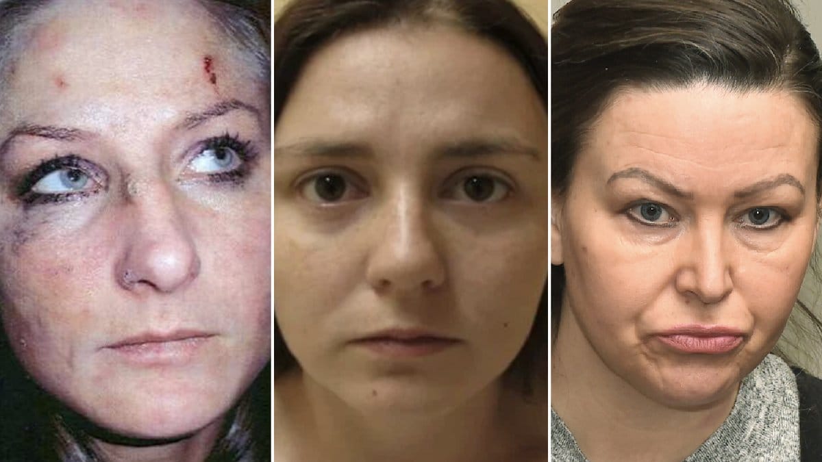 Martina Kveldstad, Jonna Henningsson och Johanna Möller sitter inlåsta på livstid för mord.