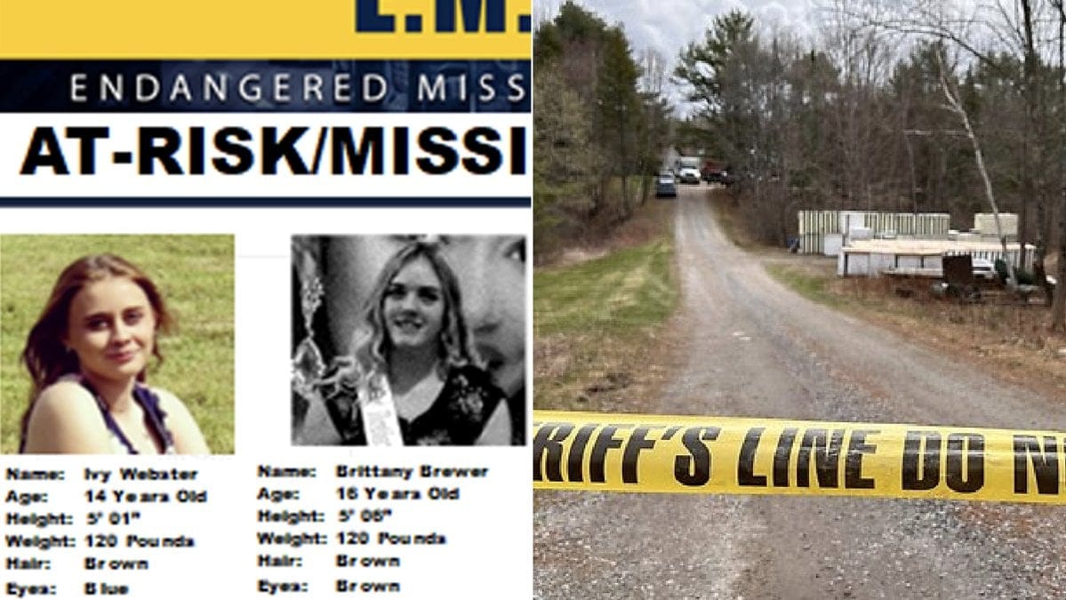 De sju kropparna hittades nära samhället Henryetta i östra Oklahoma. Genrebild på avspärrningen.