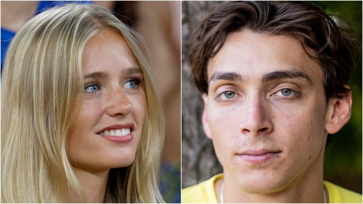 Armand Duplantis och Desiré Inglander har varit ihop i fyra år.