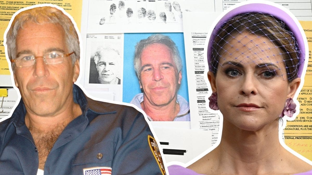 Jeffrey Epstein och prinsessan Madeleine