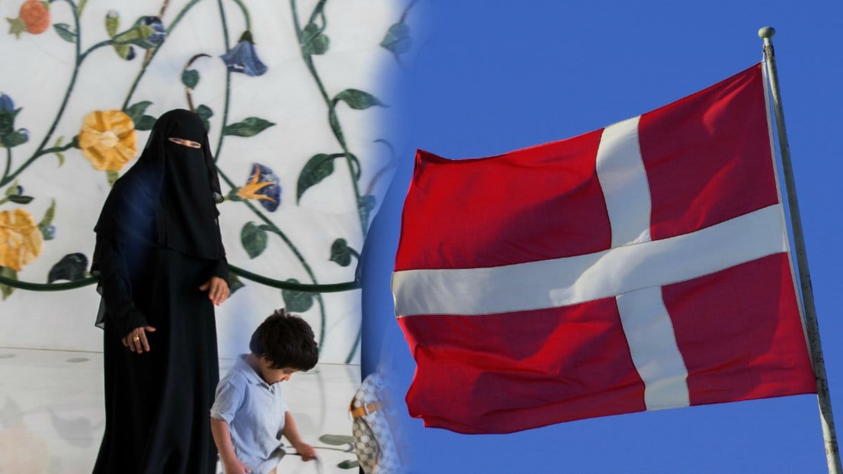 Danmark inför förbud mot burka och niquab.