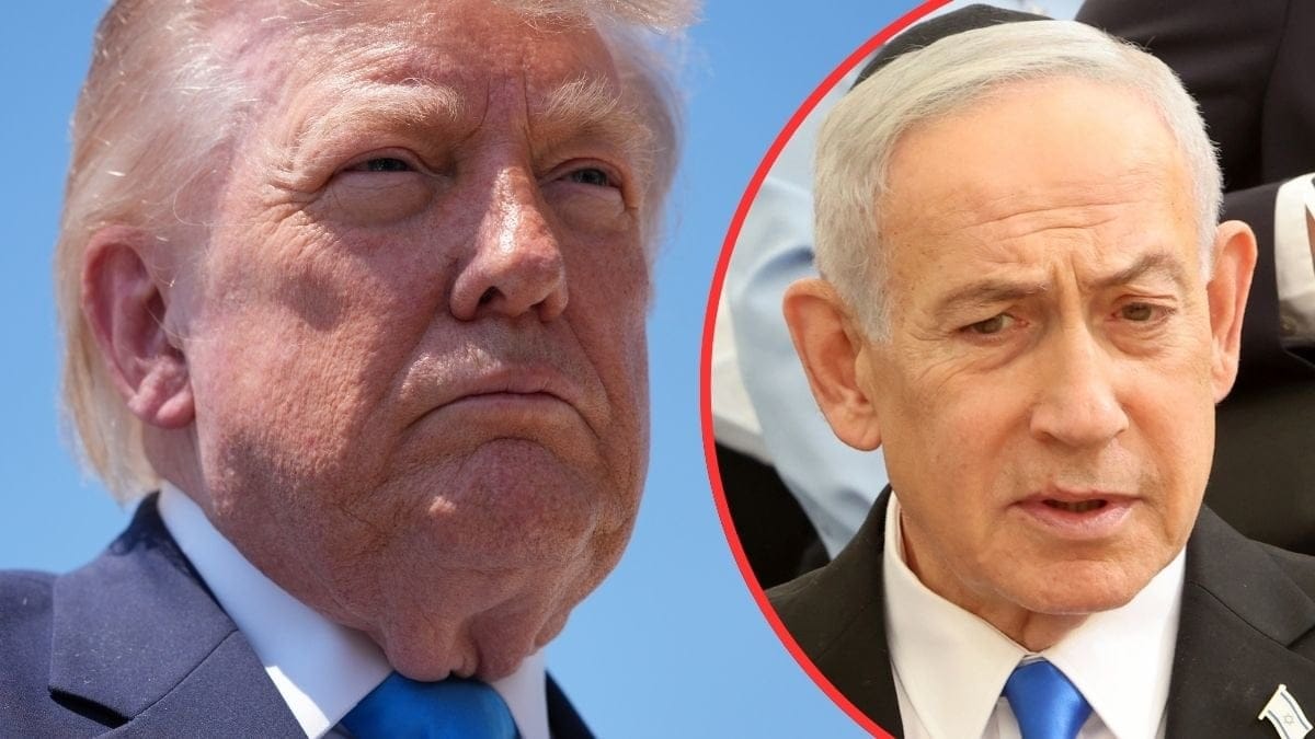 Trump och Netanyahu