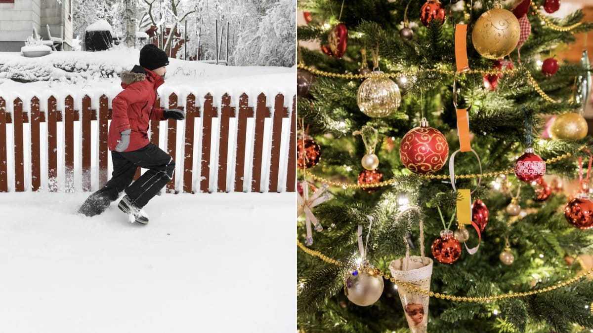 Blir det snö på julafton?