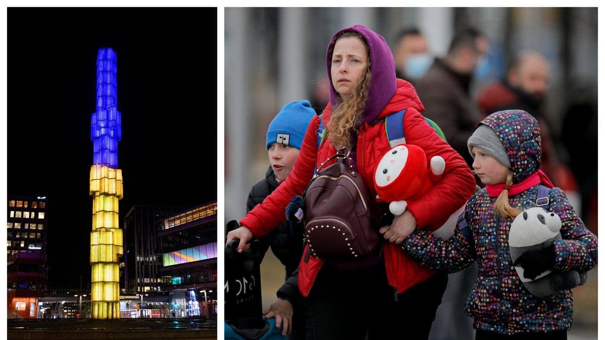 Krig pågår i Ukraina.