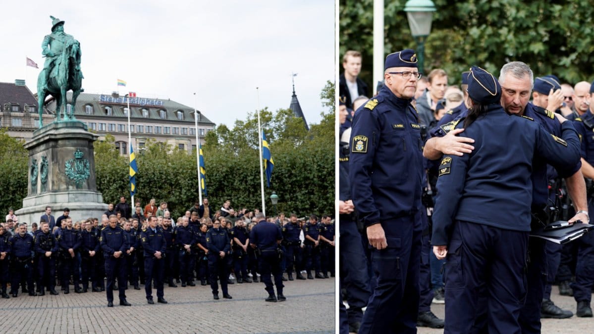 Poliser.