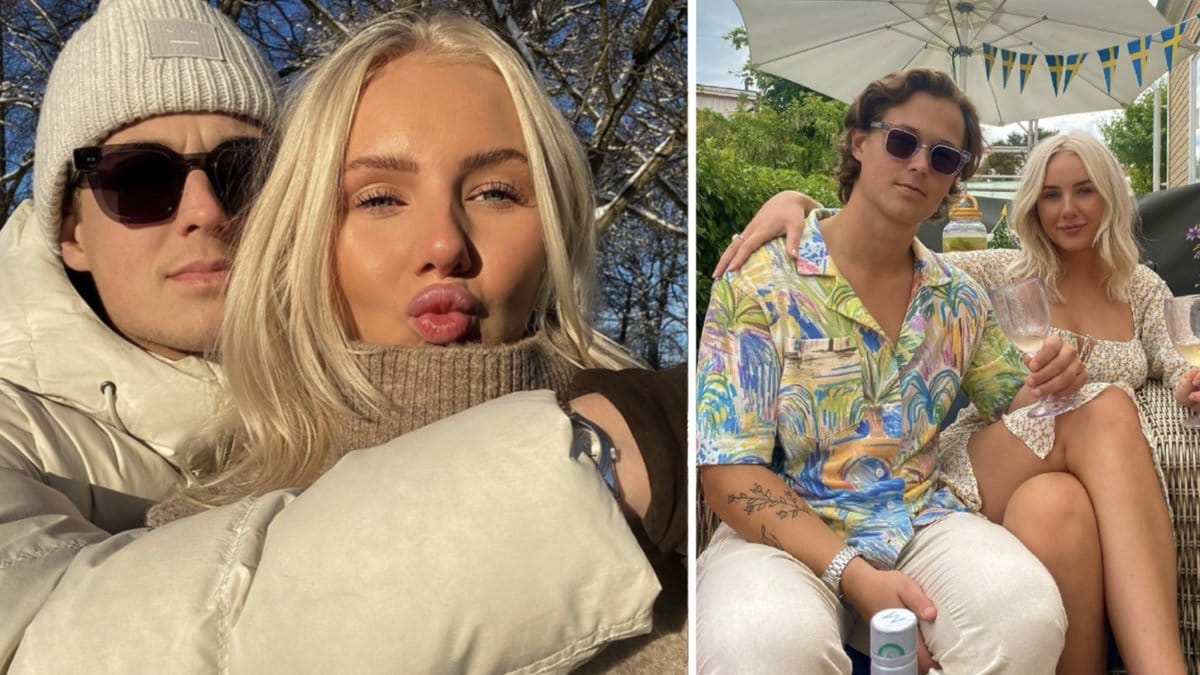 Linn Ahlborg och Carl Linder