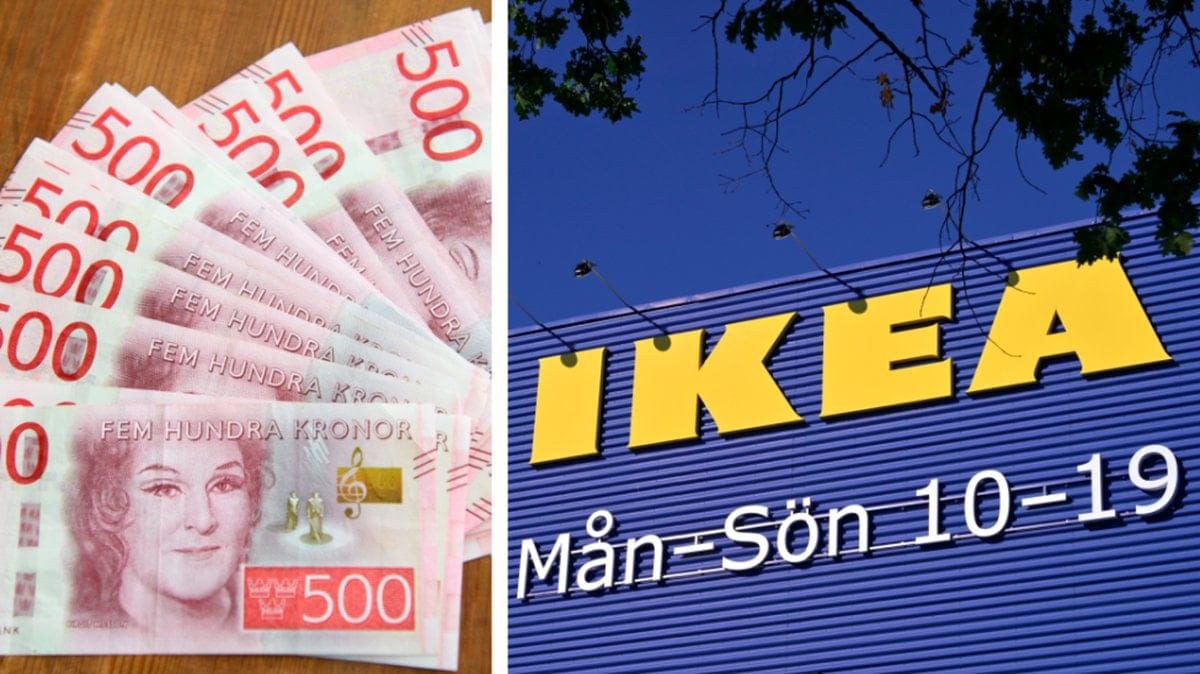 Ikea pengar