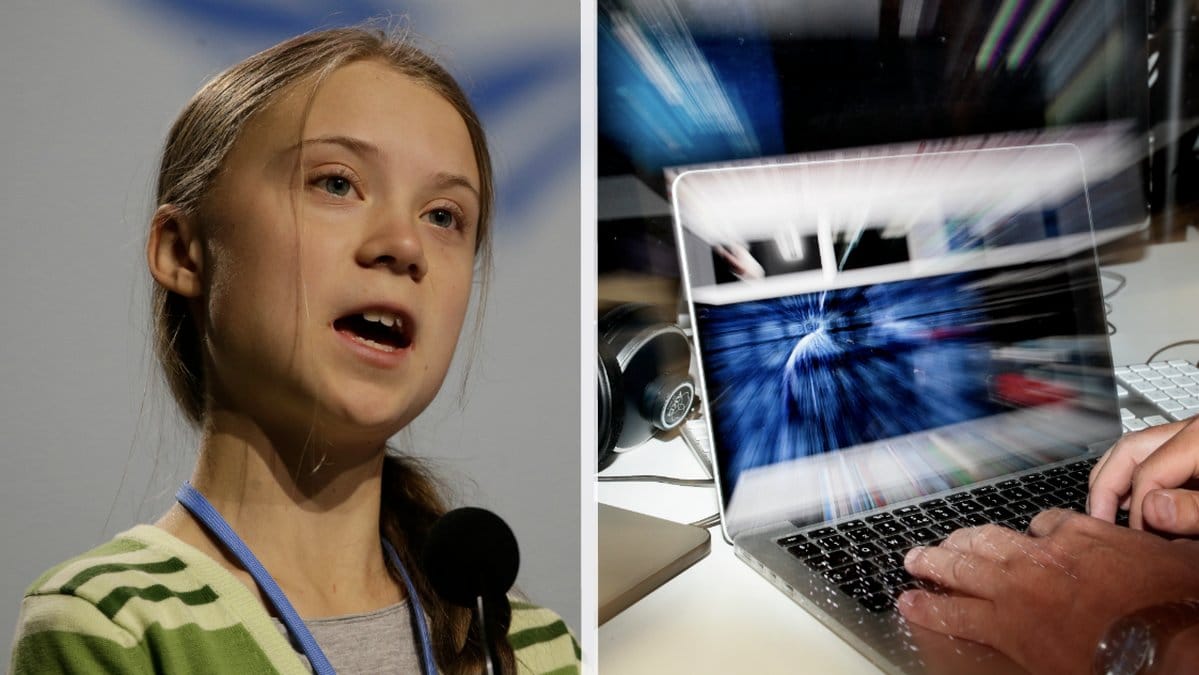 Hackare utnyttjade Greta Thunberg vid spridning av skadlig kod