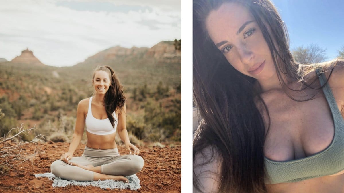 Kvinna-slutar-ata-mat-och-andas-istället