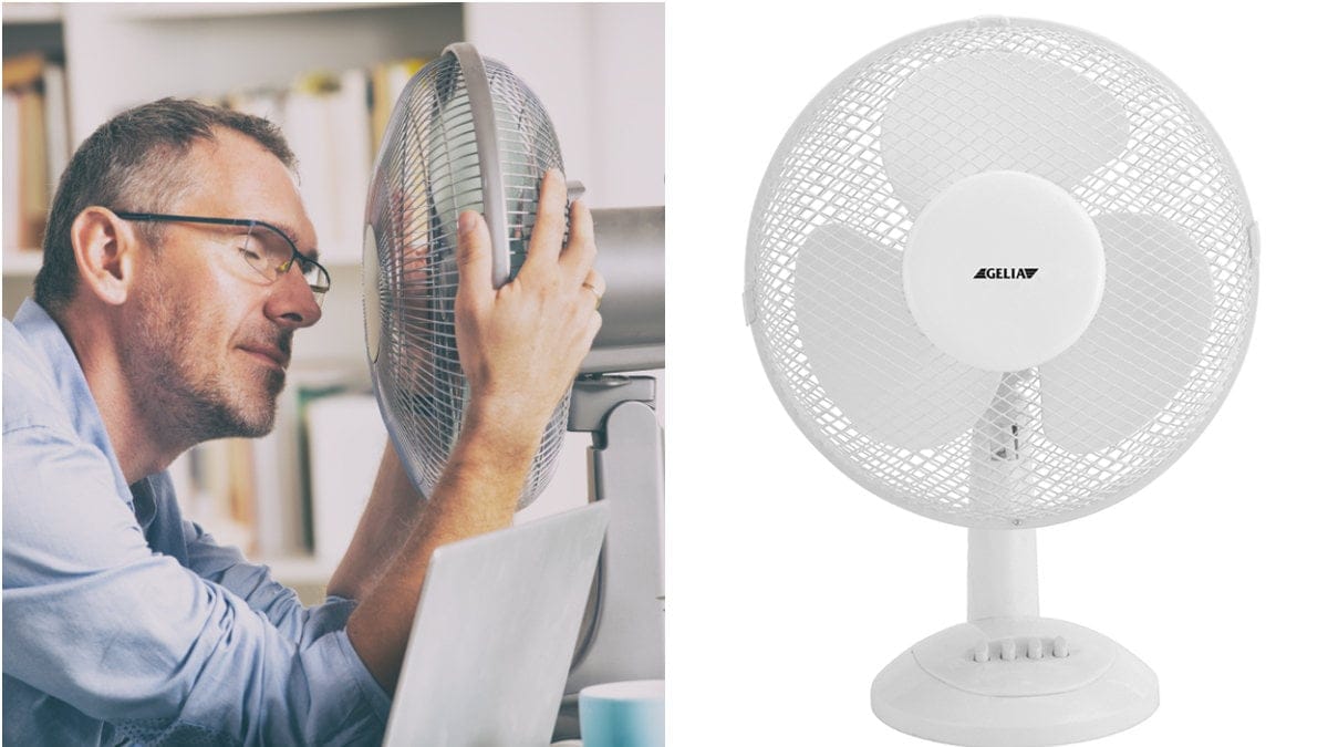 Billigaste priset på fläktar till sommaren