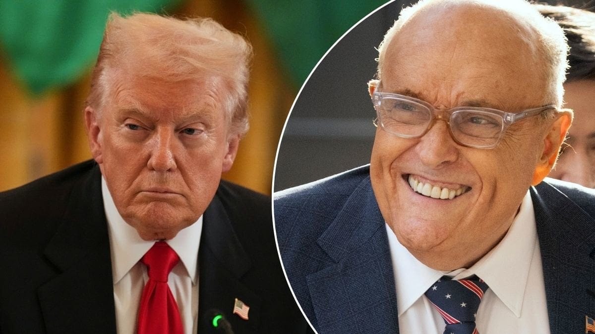 Donald Trump och Rudy Giuliani.