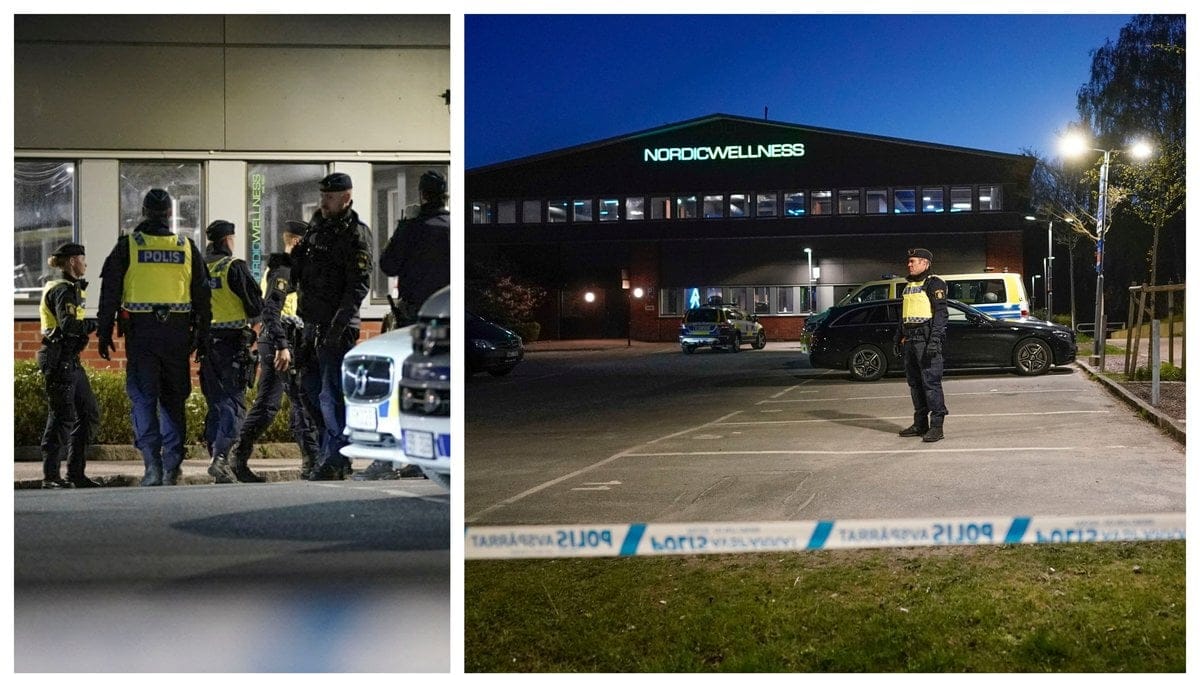Mordet skedde på ett gym i Göteborg.
